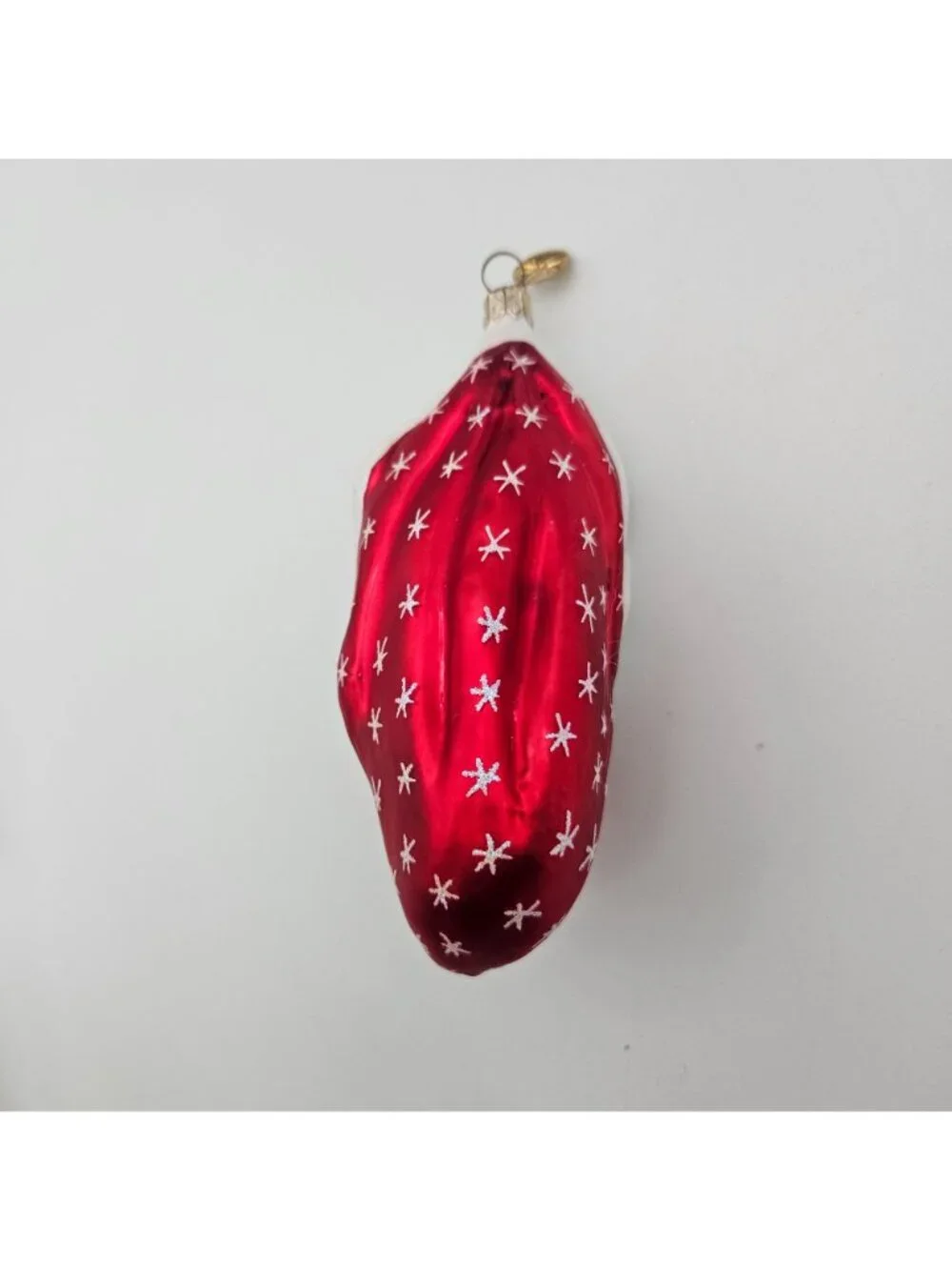 Christopher Radko Blown Glass Ornament 2000 Squeakles Mouse in Stocking Boxed
